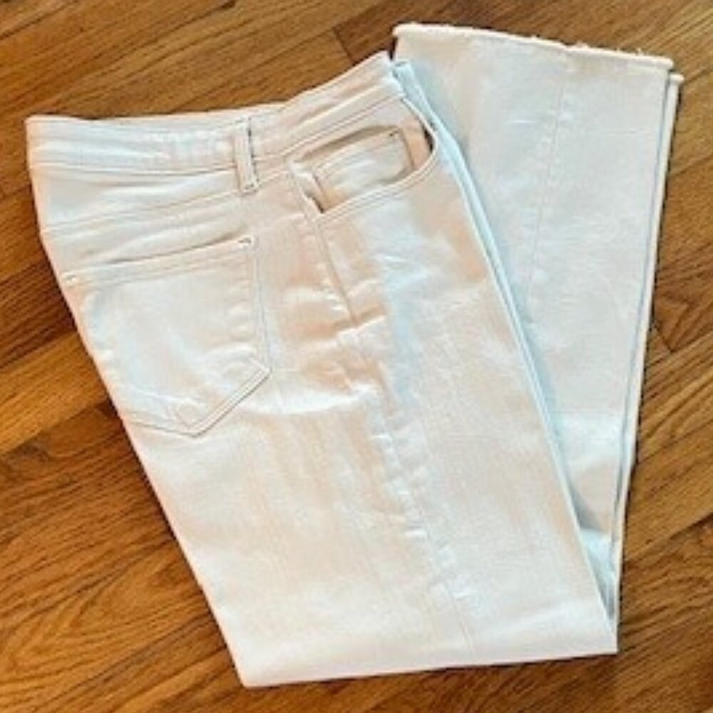 NWOT L'AGENCE Wanda High Rise Cropped Wide Leg Jean, size 25